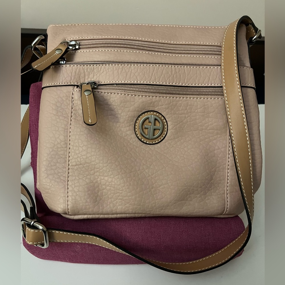 Giani Bernini Dusty Pink Crossbody Bag